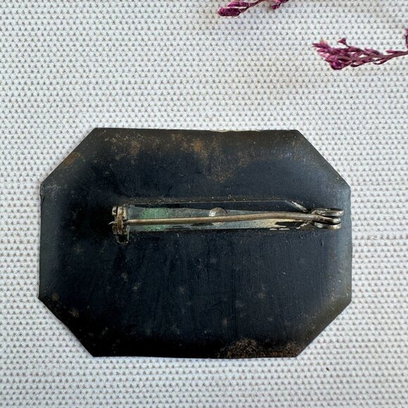 Vintage Kashmiri Gazelle Brooch - Picture 6 of 6